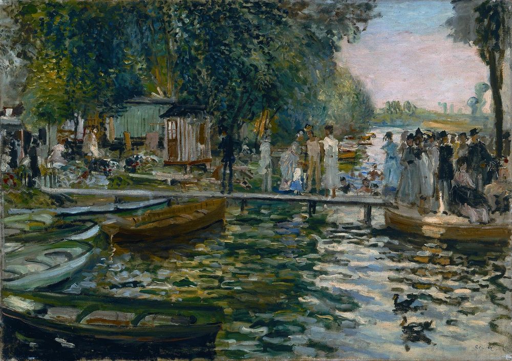 Pierre-Auguste Renoir, La Grenouillère.