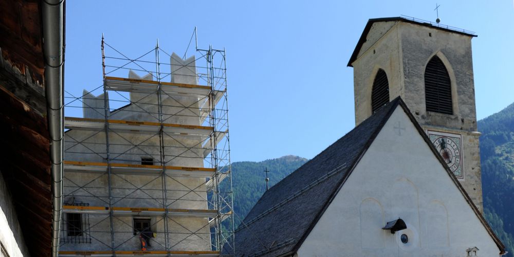 Restaurierung des Plantaturms 2012