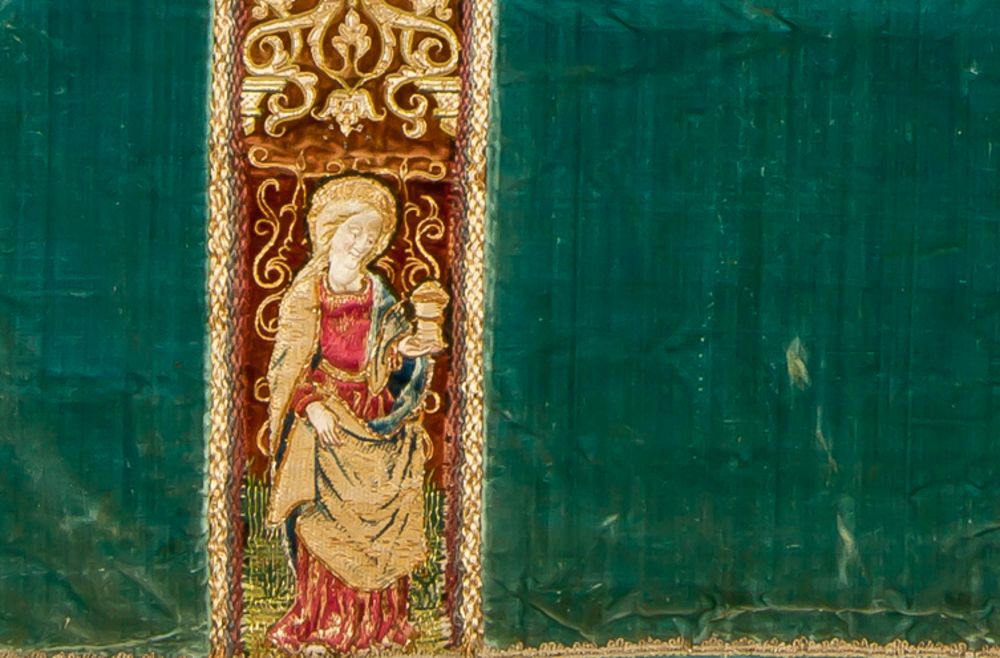 Paramentenschatz St.-Ursen-Kathedrale, Solothurn, Detail Zumstein Ornat