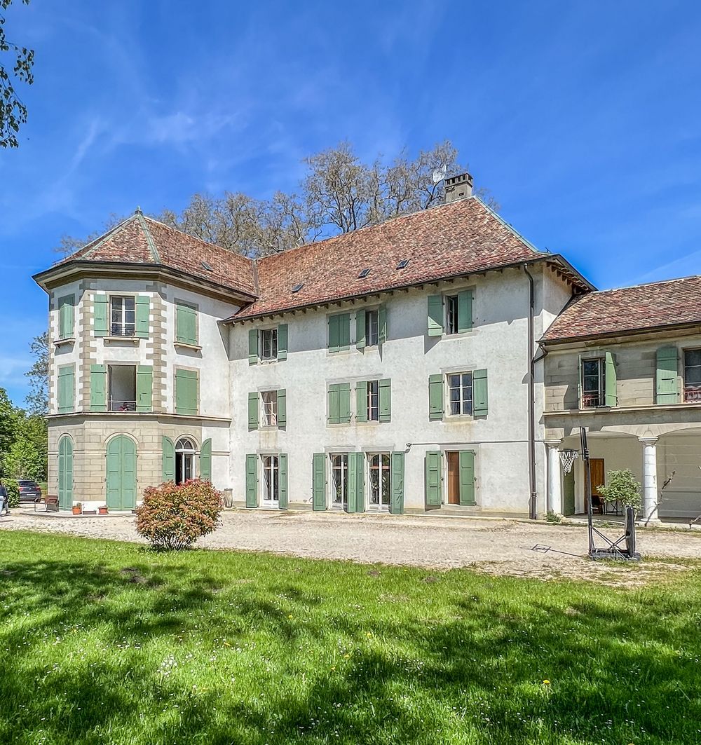 Vue de la maison de maître