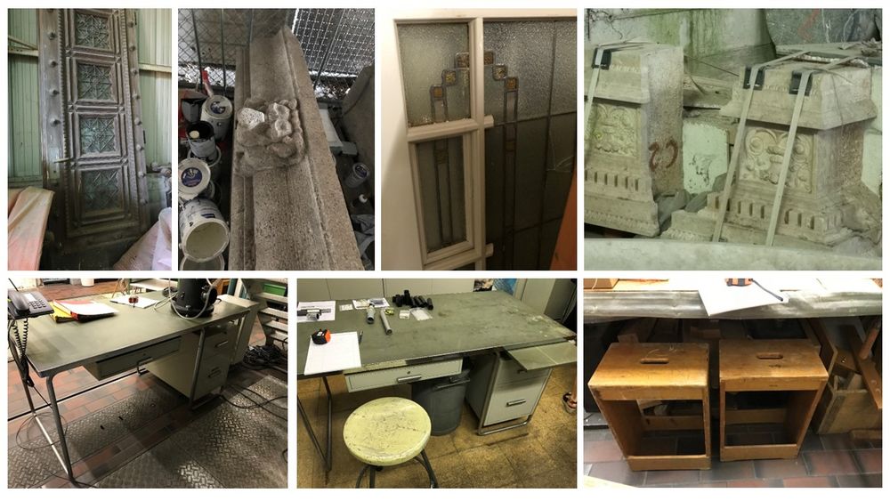 Bestände der Baukultur ETHZ: Baufragmente, Mobiliar und sonstige Einrichtungen für die Lehre und die Forschung