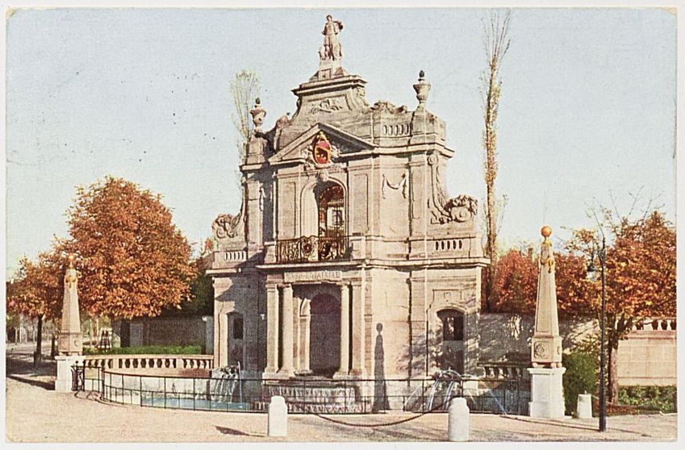 Bern, Bibliotheksgalerie an der Hotelgasse vor ihrem Abbruch 1908