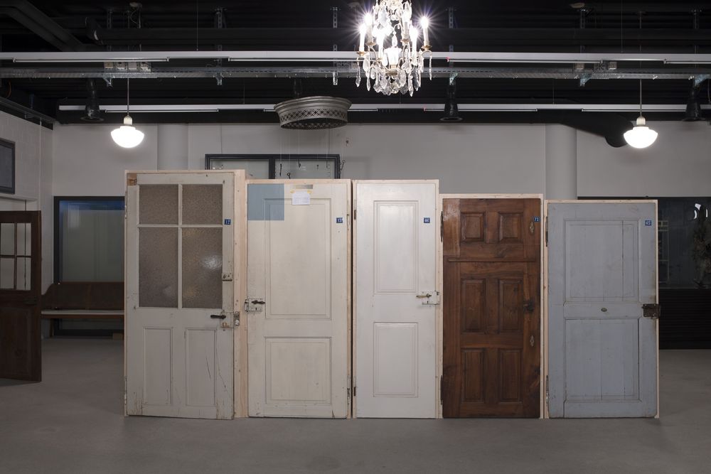 Bauteile aus Zürcher Denkmälern im Alterthümer-Magazin