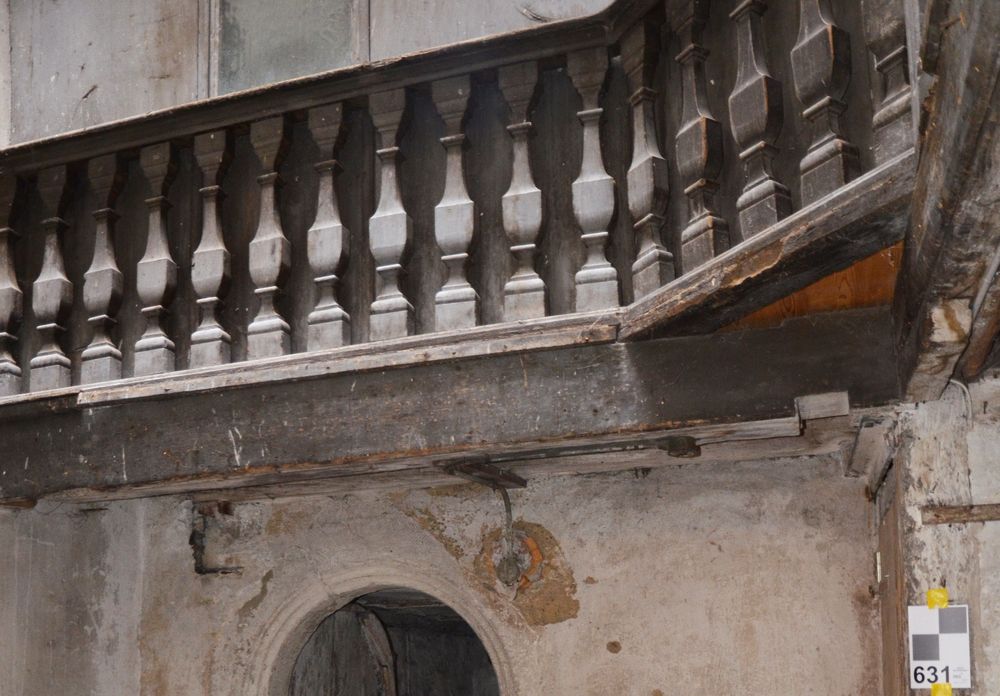 Innenhof Haus Zum Goldenen Apfel