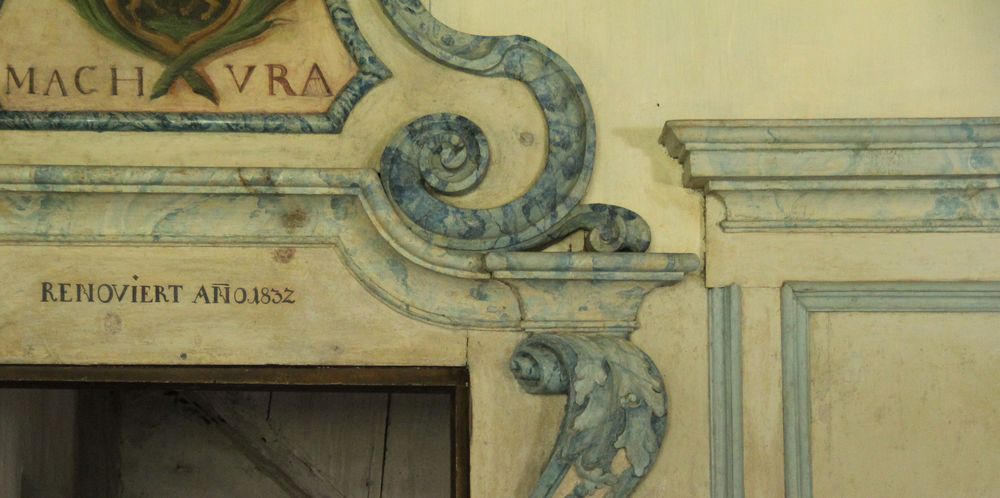 "Renoviert Anno 1837" Spuren der Wiederverwendung im Plantaturm