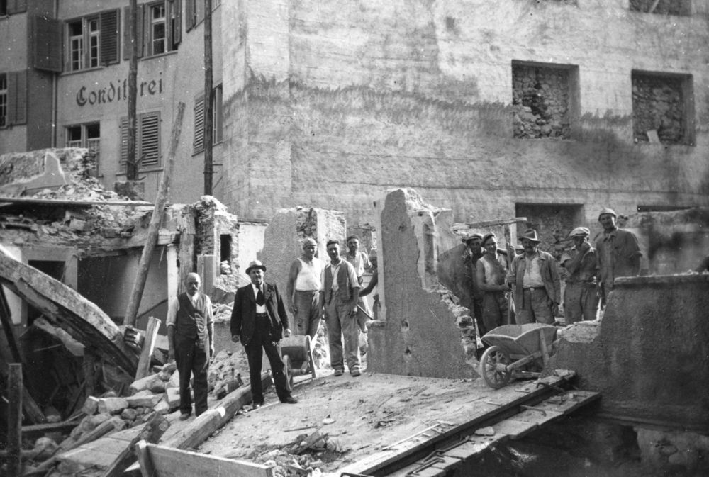 Leuengasse, 1938, Zürich