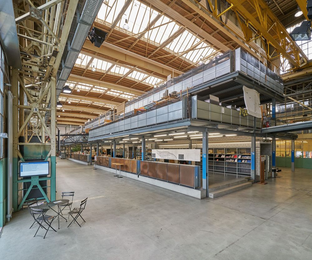 Architekturhochschule Halle 180 Sulzer Areal ZHWE Kesselschmiede Mäder + Mächler gadolaringli