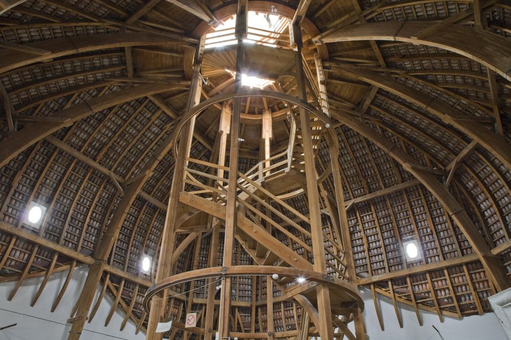 Konstruktion der Suva-Kuppel