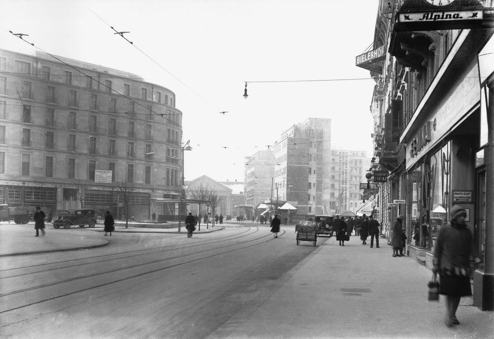 Guisanplatz Biel Bienne 1930