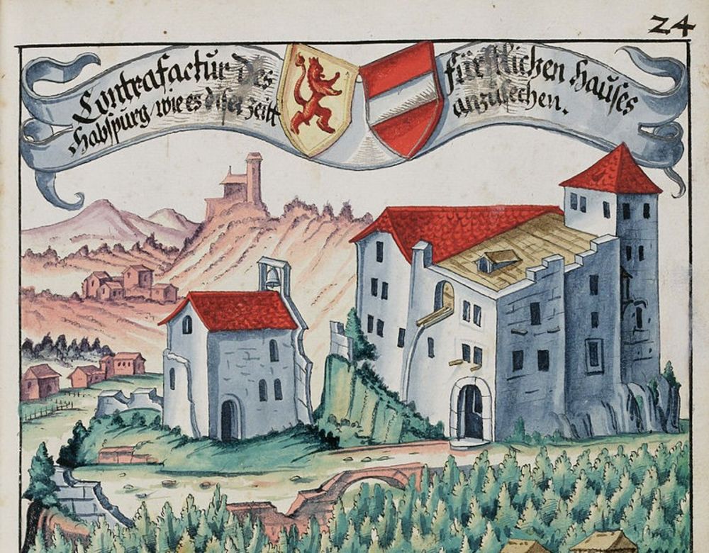 Die Habsburg im Mittelalter