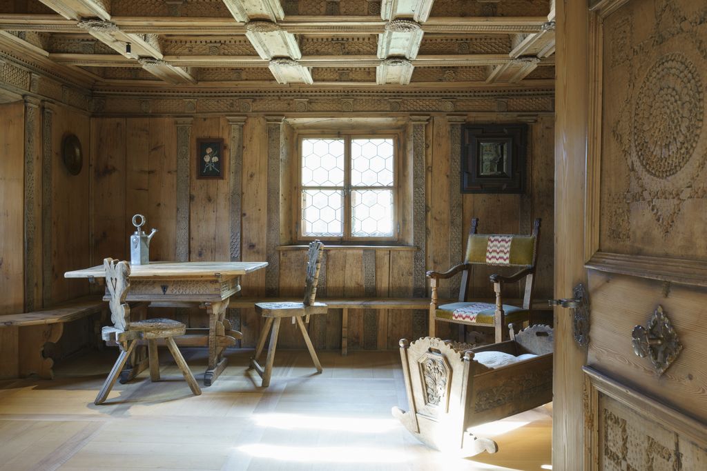 “Stua da Mesocch” im Museum Engiadinais