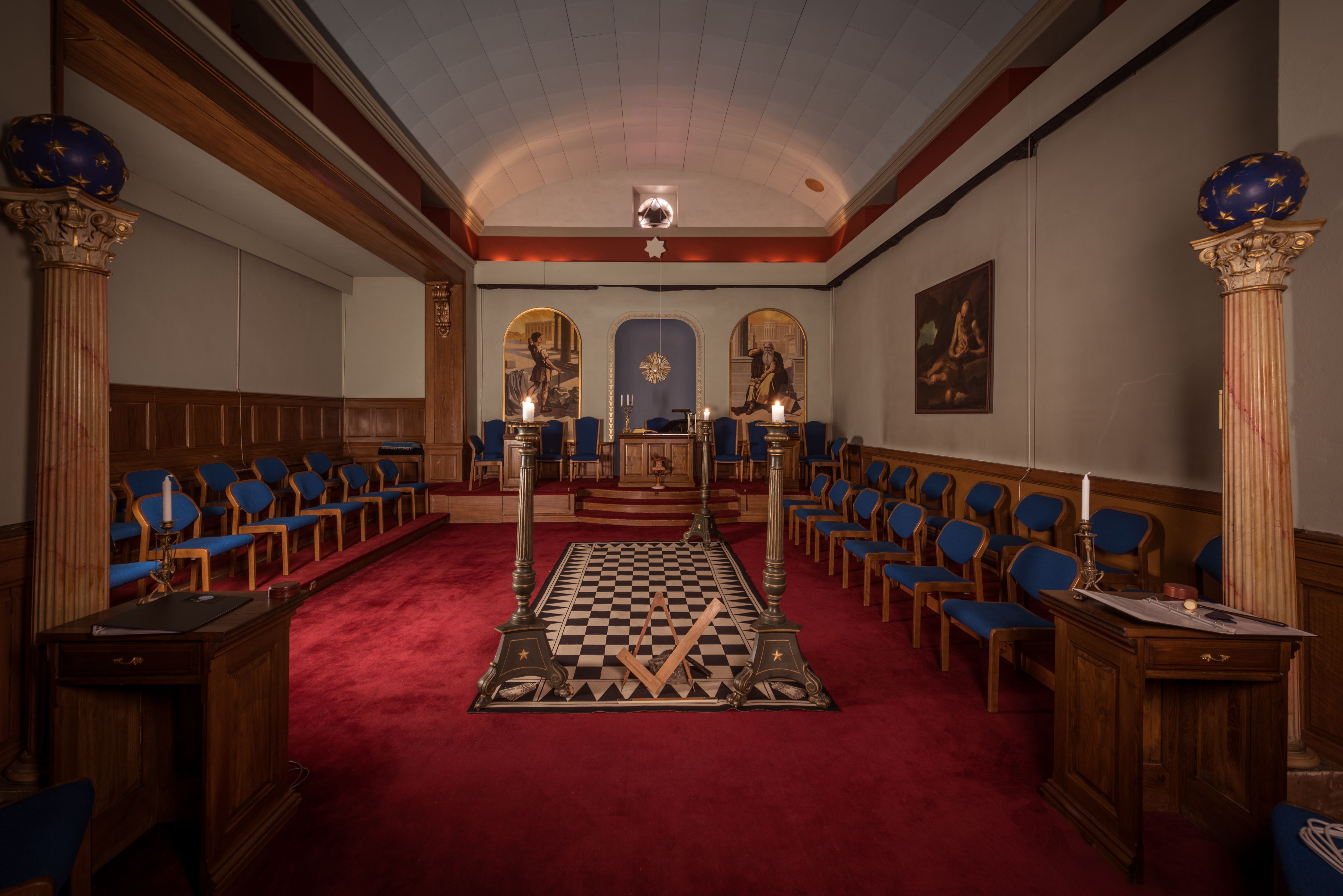 Un bâtiment plein de mystères et les beautés de l’Art Royal dévoilées