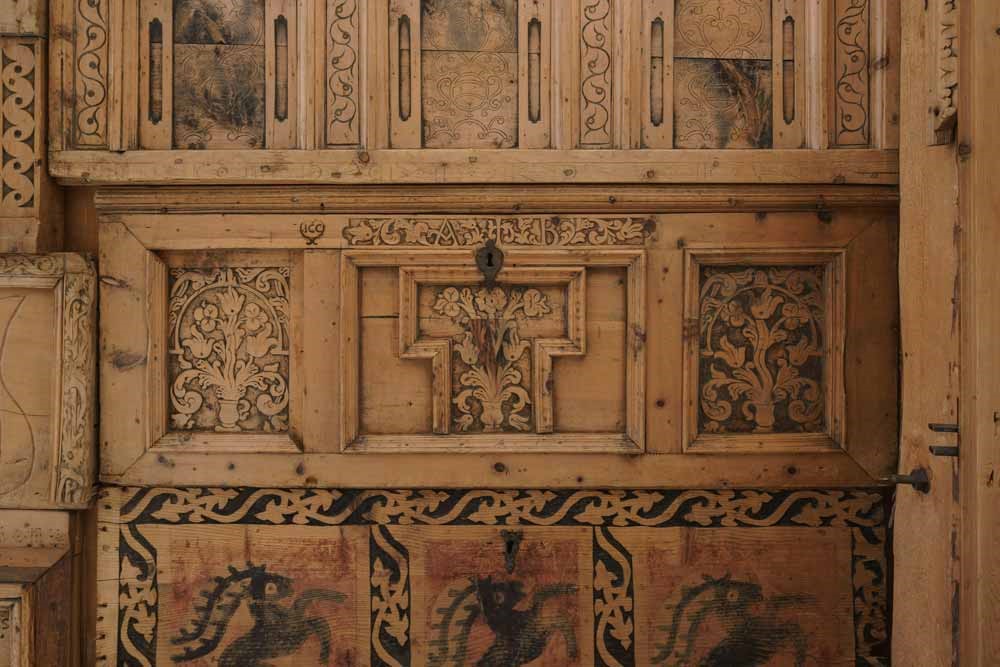 GR / Truhenfronten / Unterengadin / frühes 18. Jahrhundert