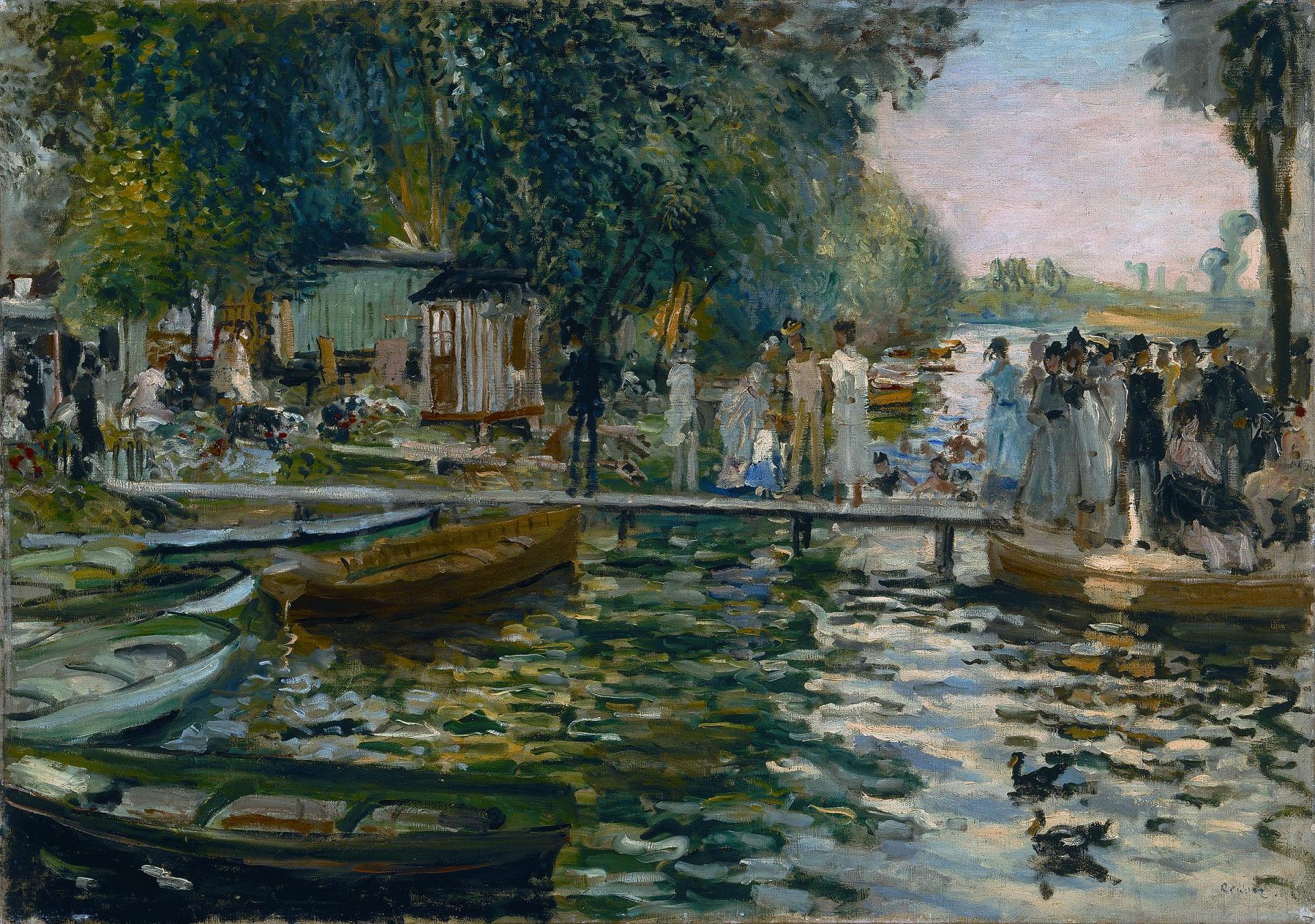 Pierre-Auguste Renoir, La Grenouillère.
