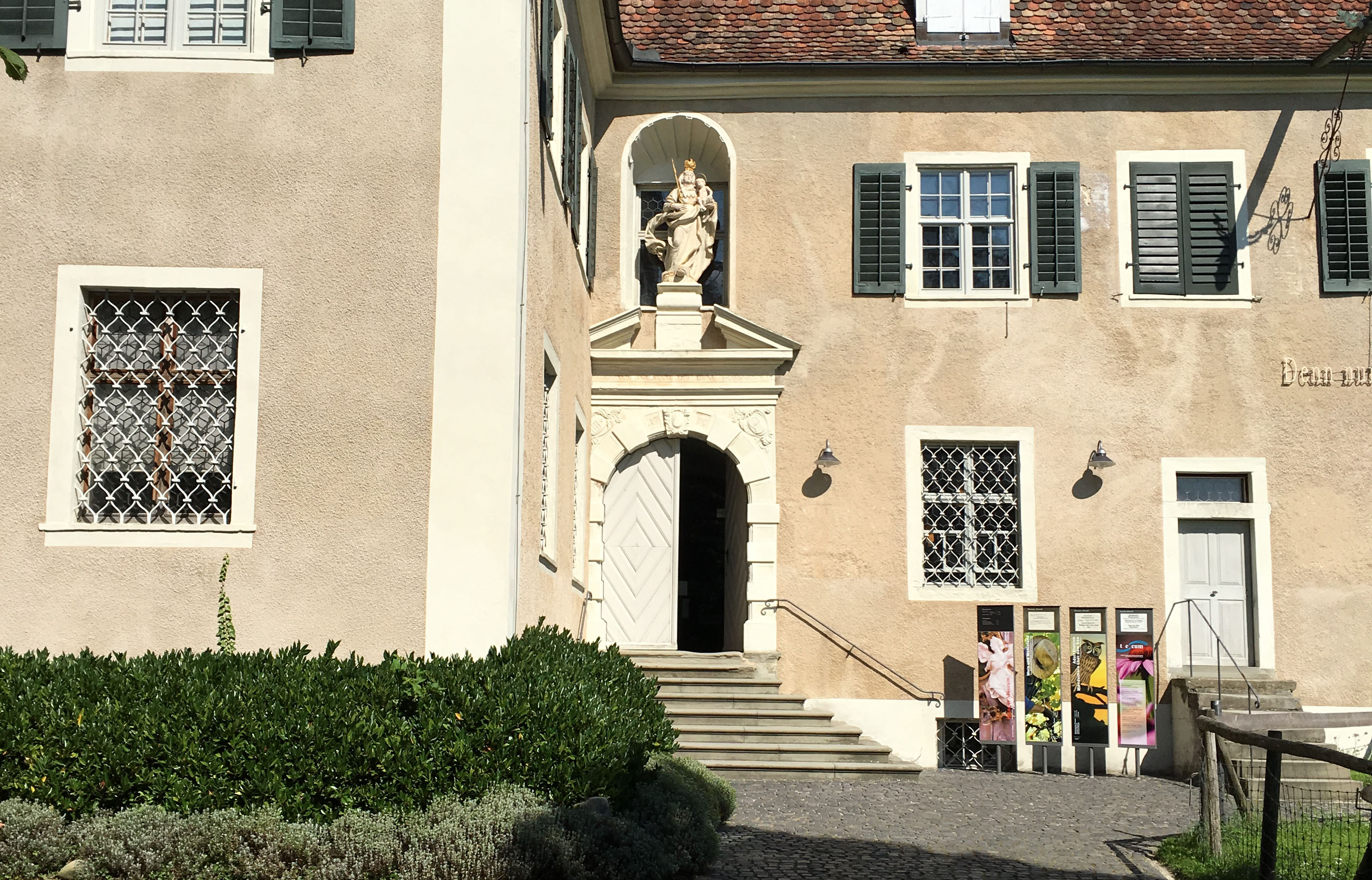 Museumseigang im Westflügel der Kartause Ittingen