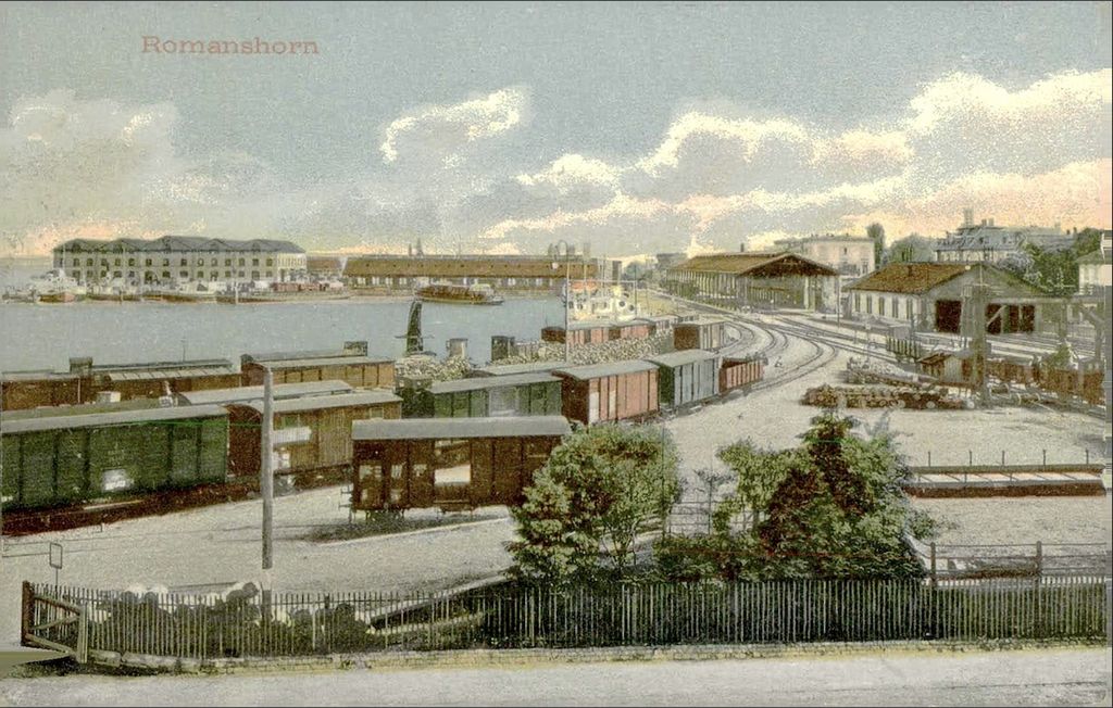 Romanshorner Hafen um 1900