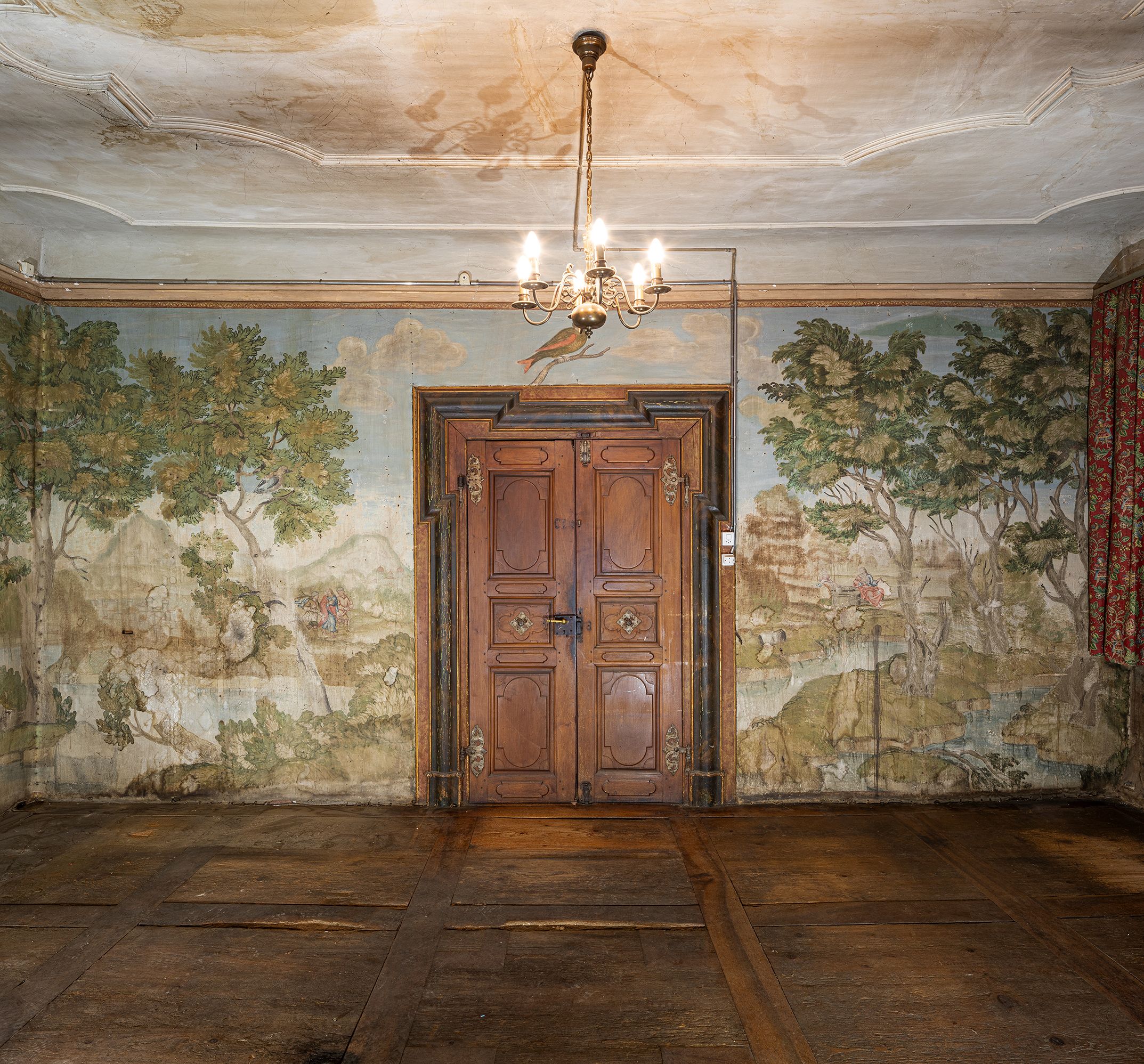 Wertvolle Innnenausstattung im Landhaus Kapf.