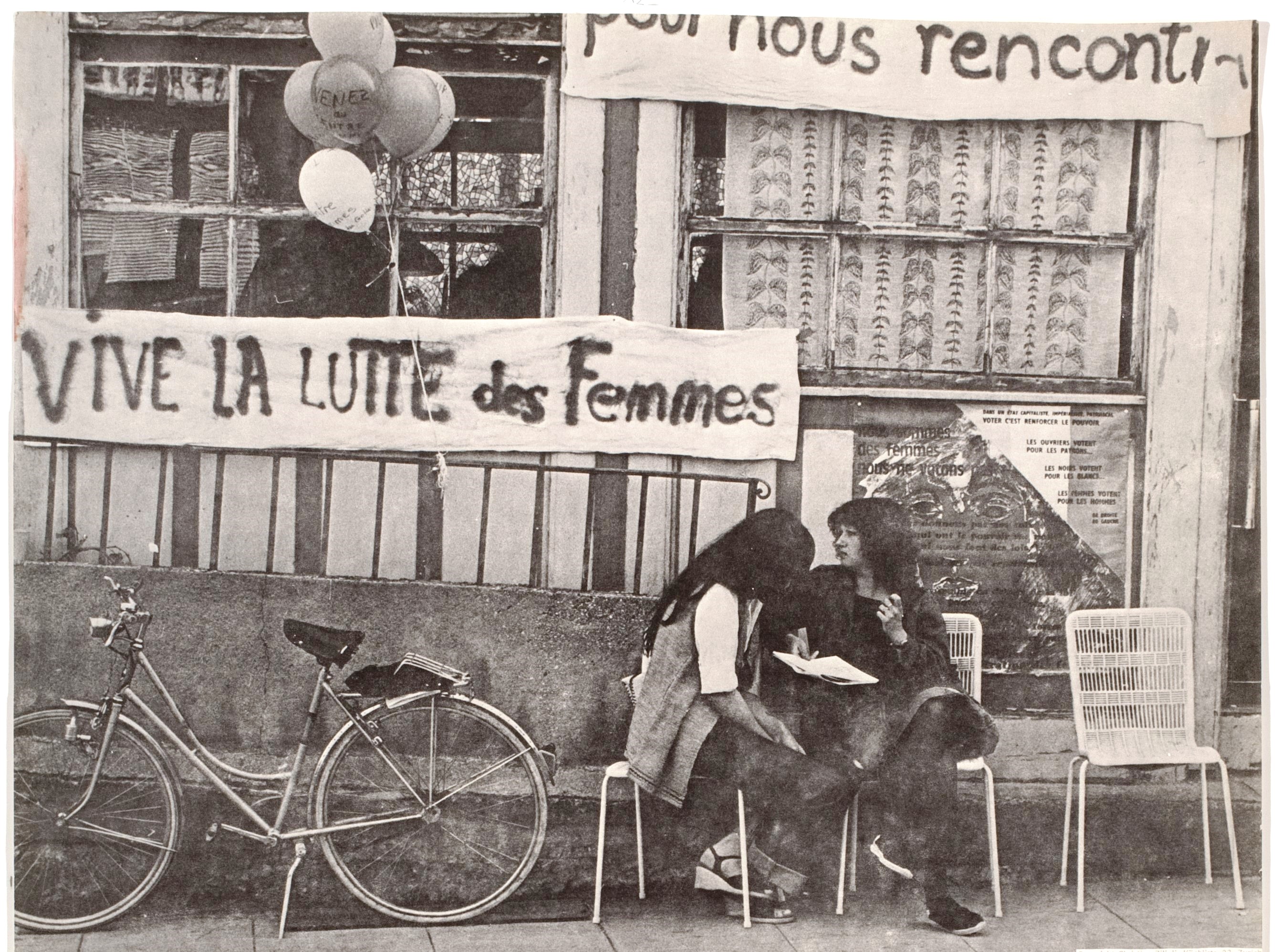 "Vive la lutte des femmes"