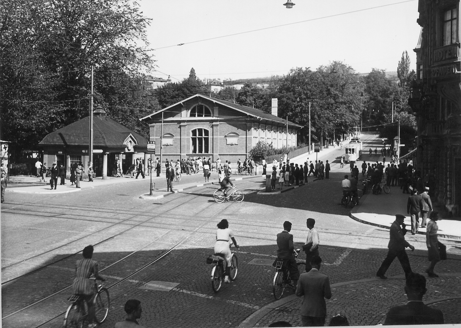 Heimplatz, ca. 1945