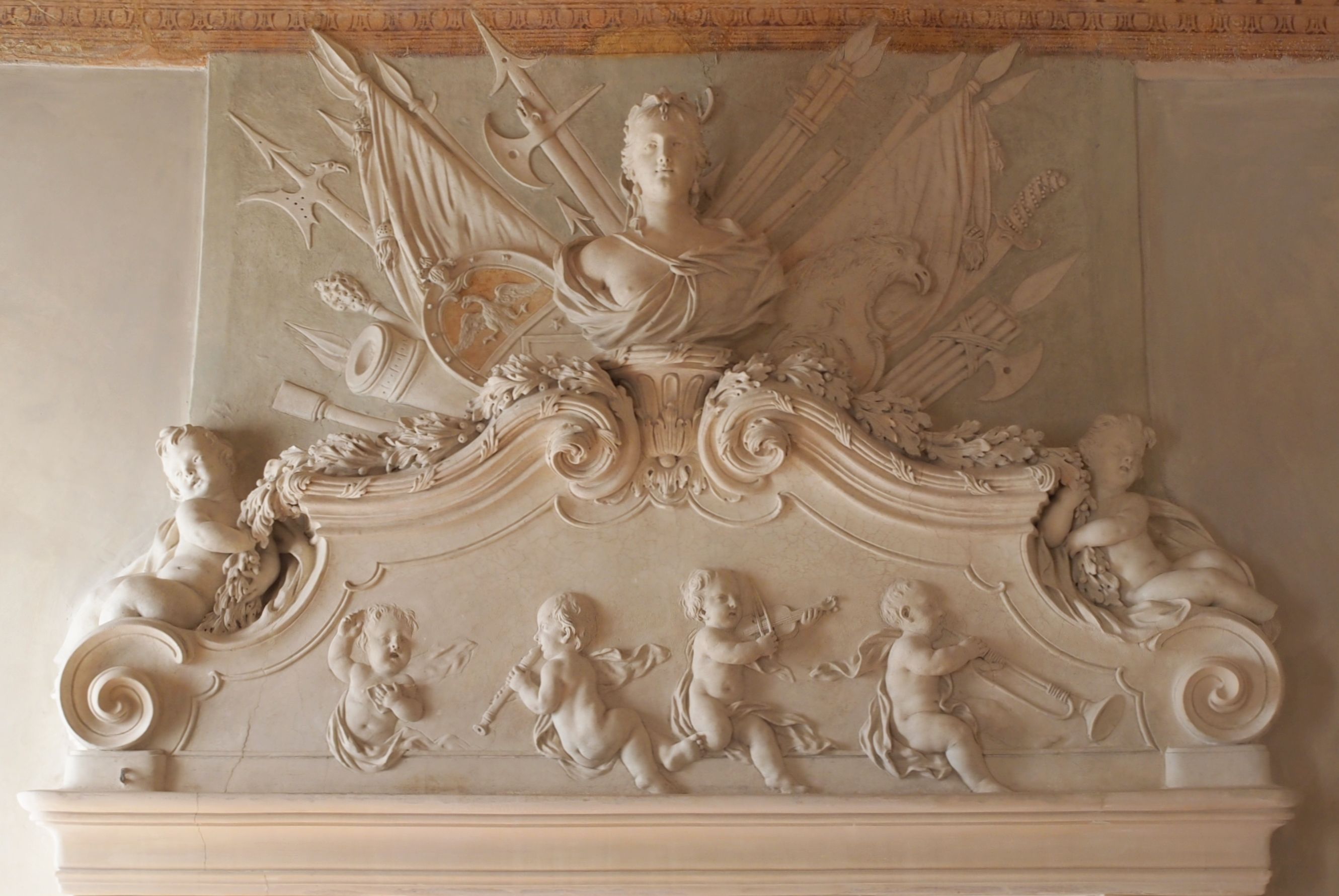 Caminiera di Casa Cantoni (XVII-XVIII sec.)