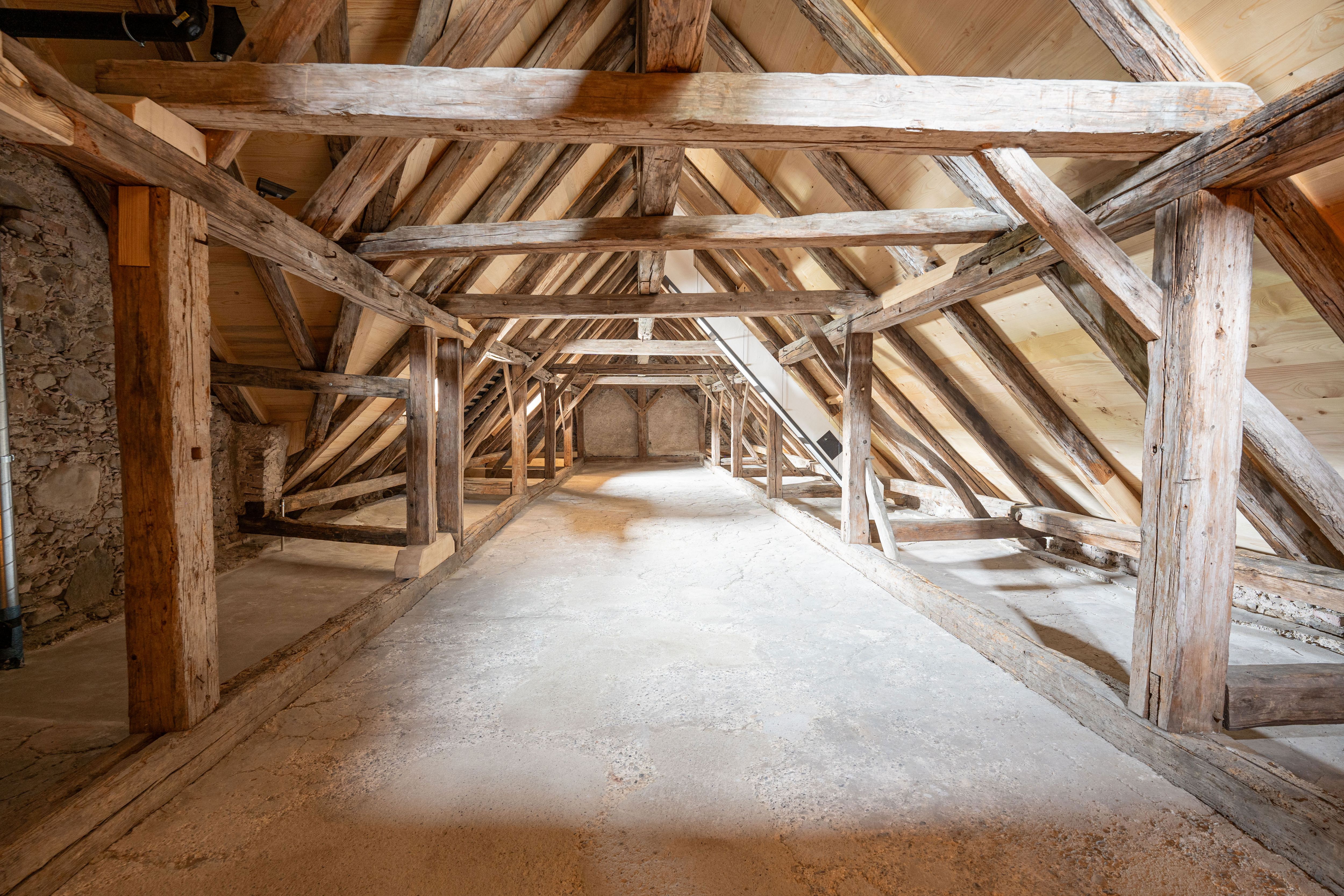 Dachgeschoss der Chlosterschüür in Stein am Rhein