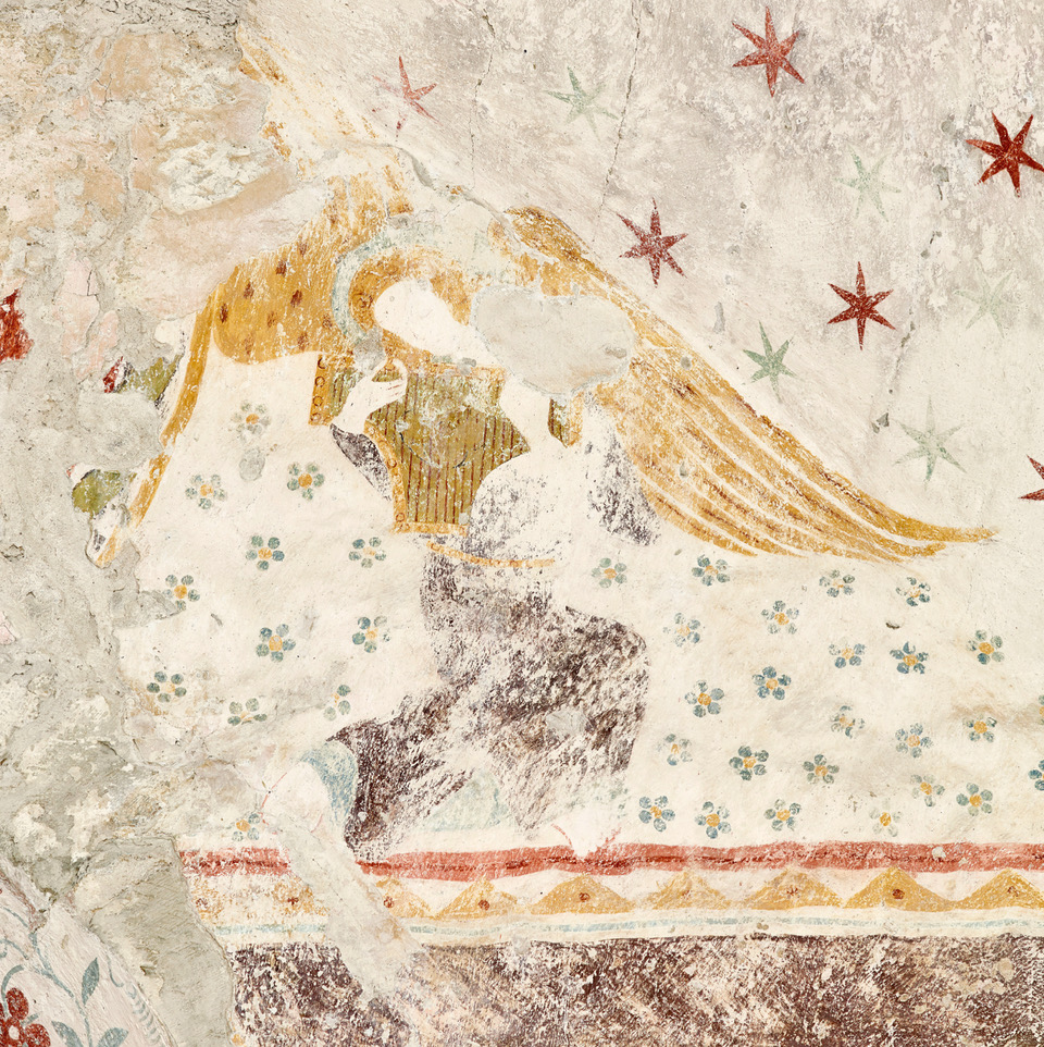 peinture murale moyen âge médiéval daillens église