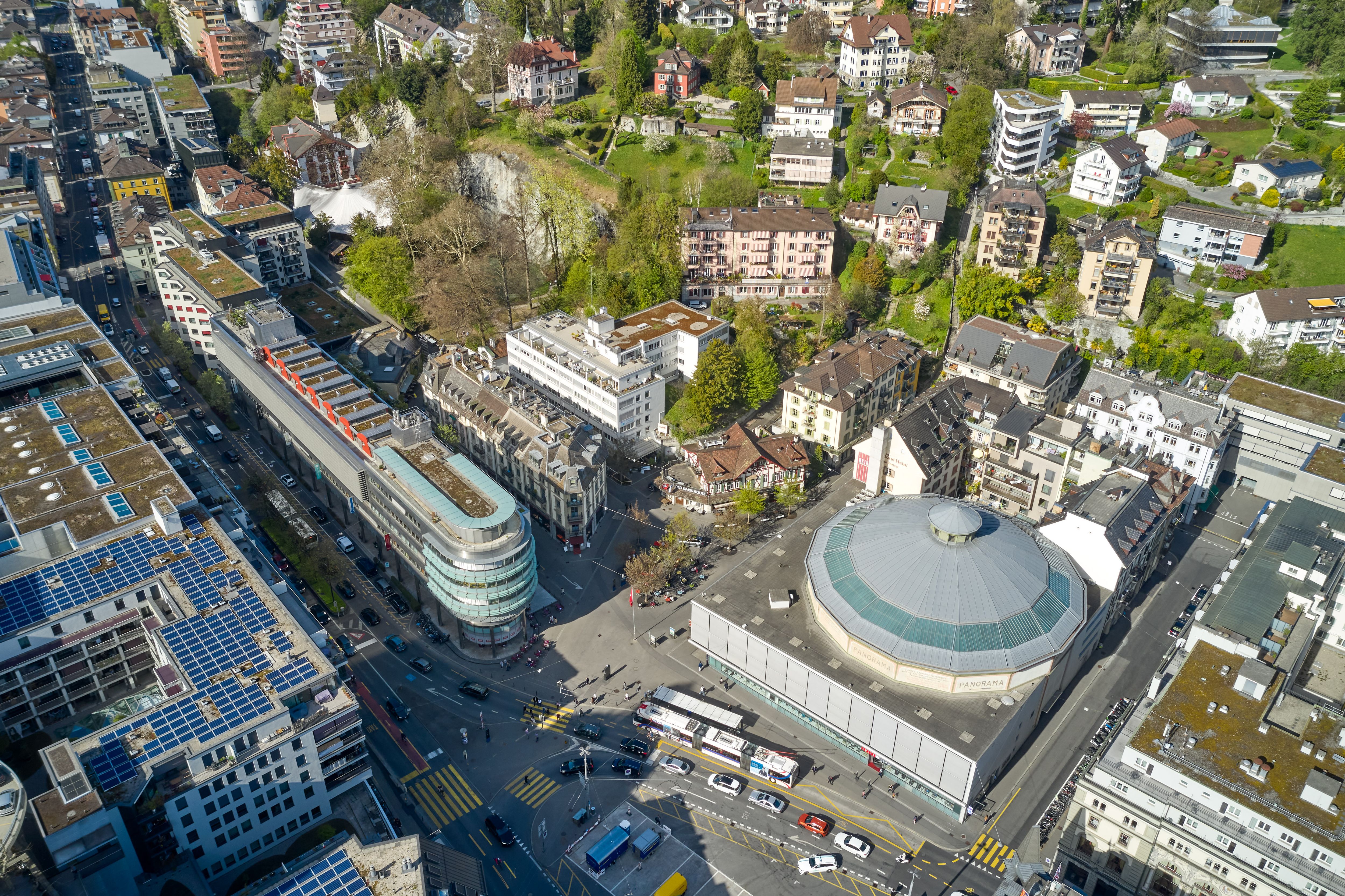 Denkmalmeile Luzern, Löwenplatz, Bourbaki Panorama, Löwendenkmal, Alpinem, Gletschergarten Luzern