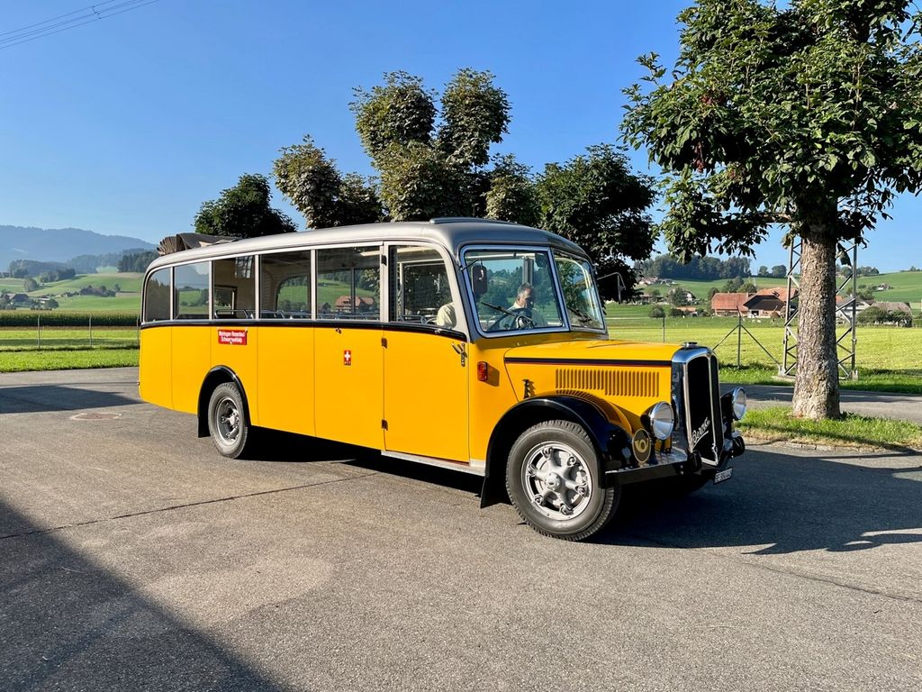 Historisches Postauto, Museum für Kommunikation, Bern