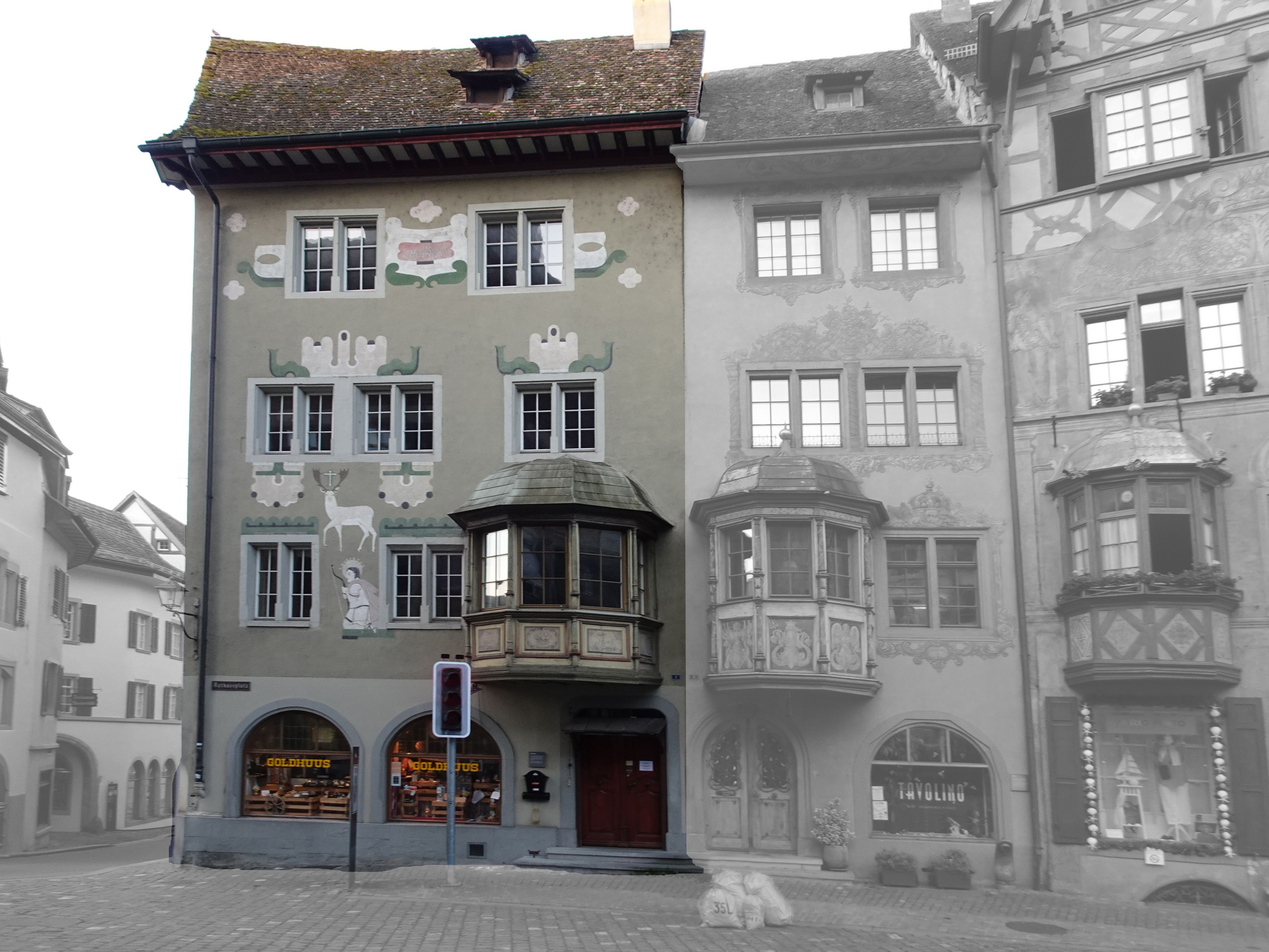 Haus Zum Hirschen am Rathausplatz 