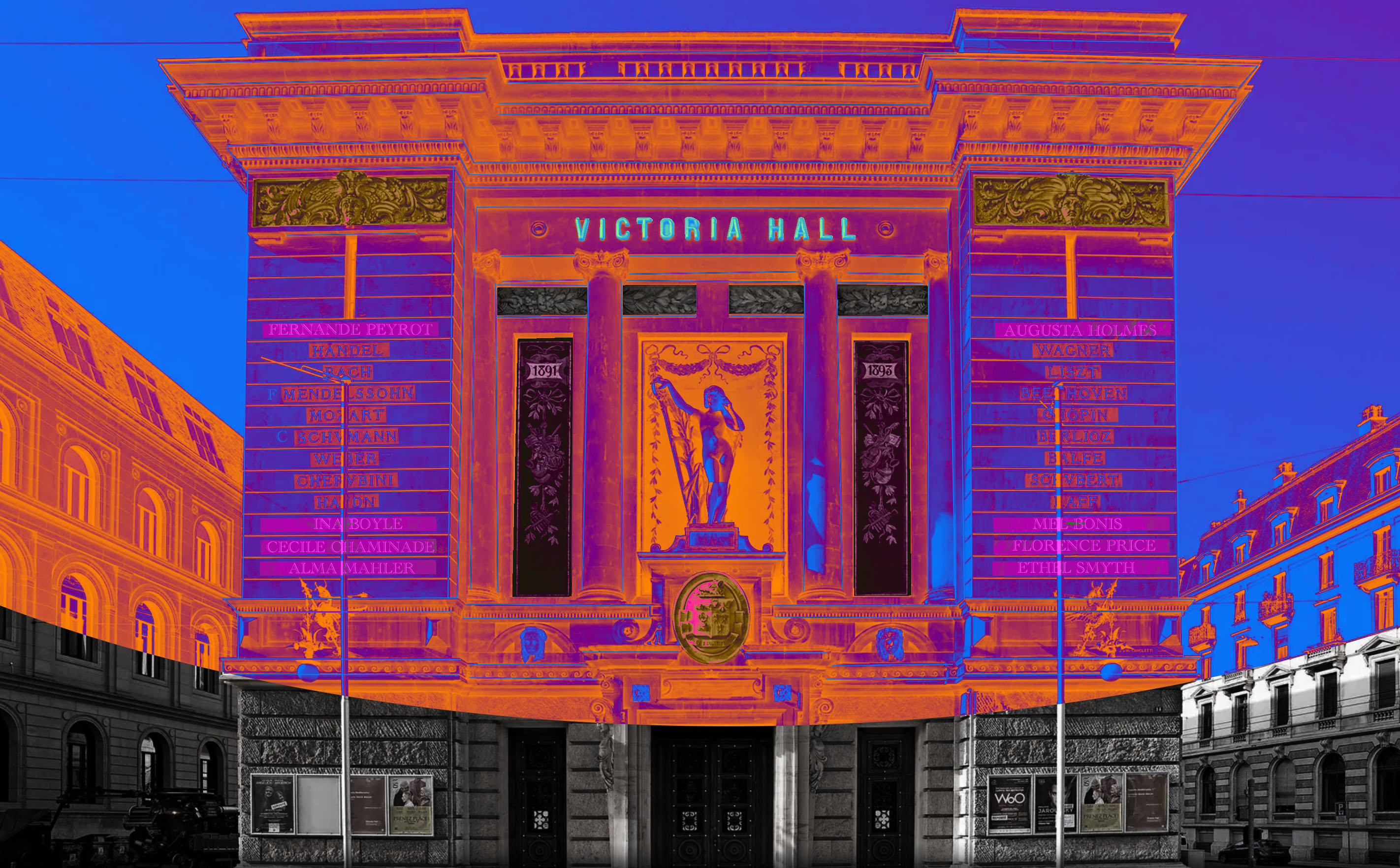 Mapping vidéo Victoria Hall