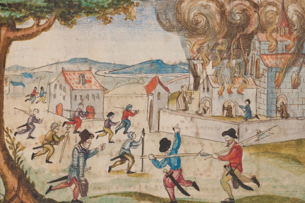 Bürger und Bauern erstürmen die Kartause Ittingen