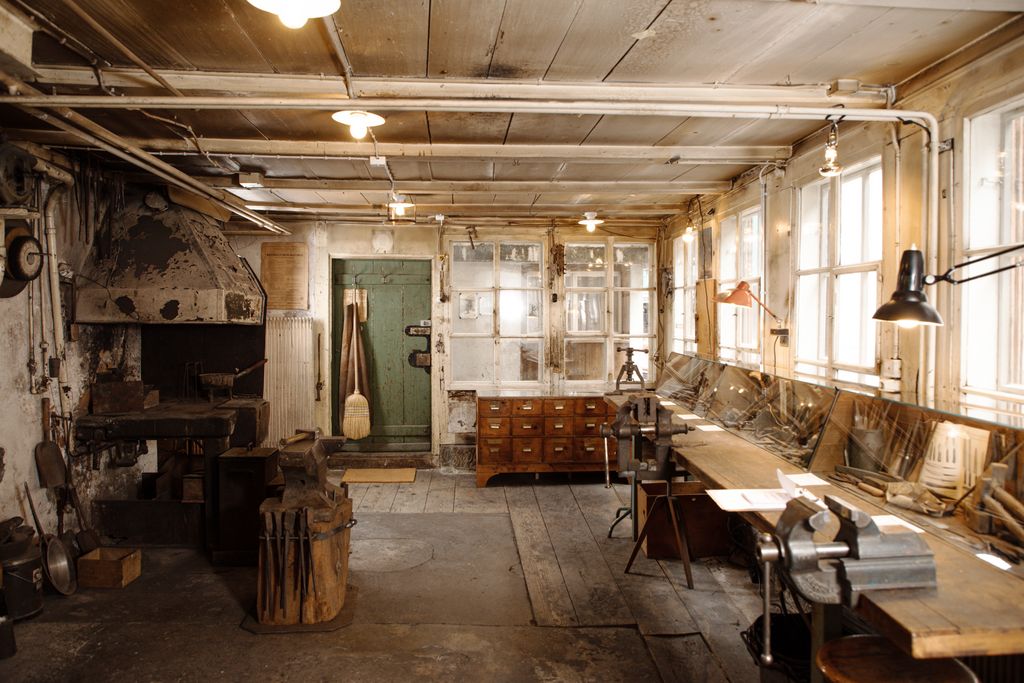 Klötzli Messerschmiede alte Werkstatt Sammlung & Archiv