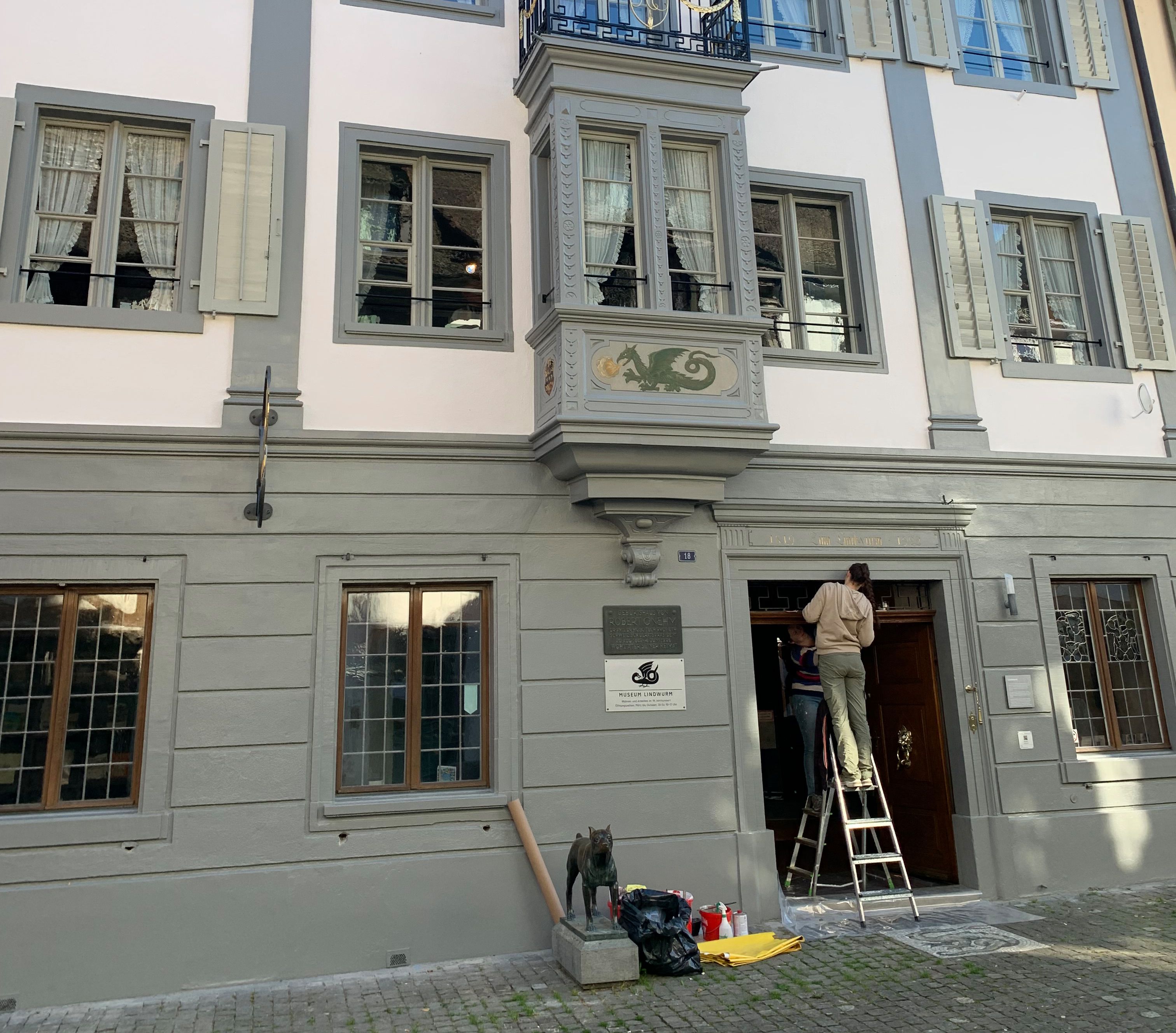 Haus Lindwurm in Stein am Rhein