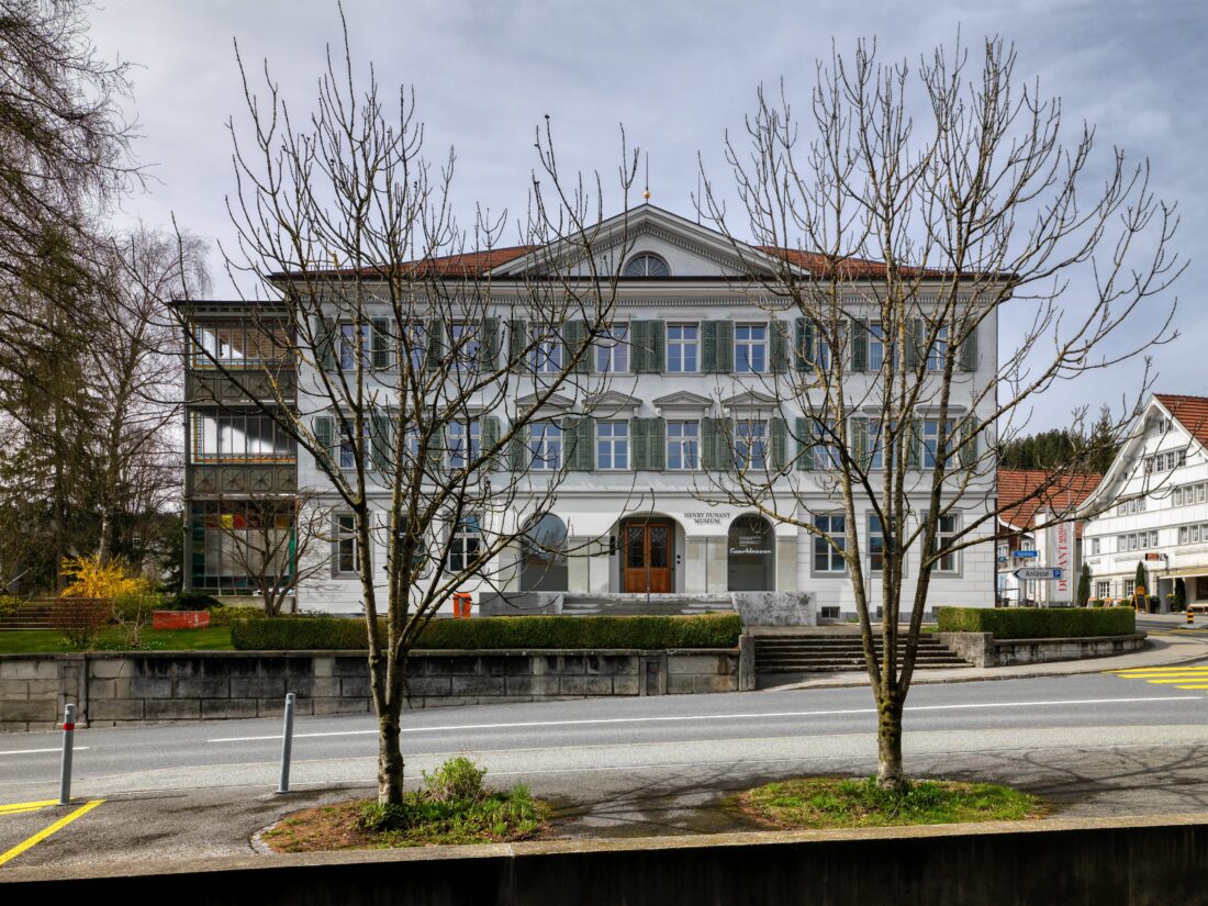 Ehemaliges Bezirkskrankenhaus Heiden und heutiges Museum Henry Dunant