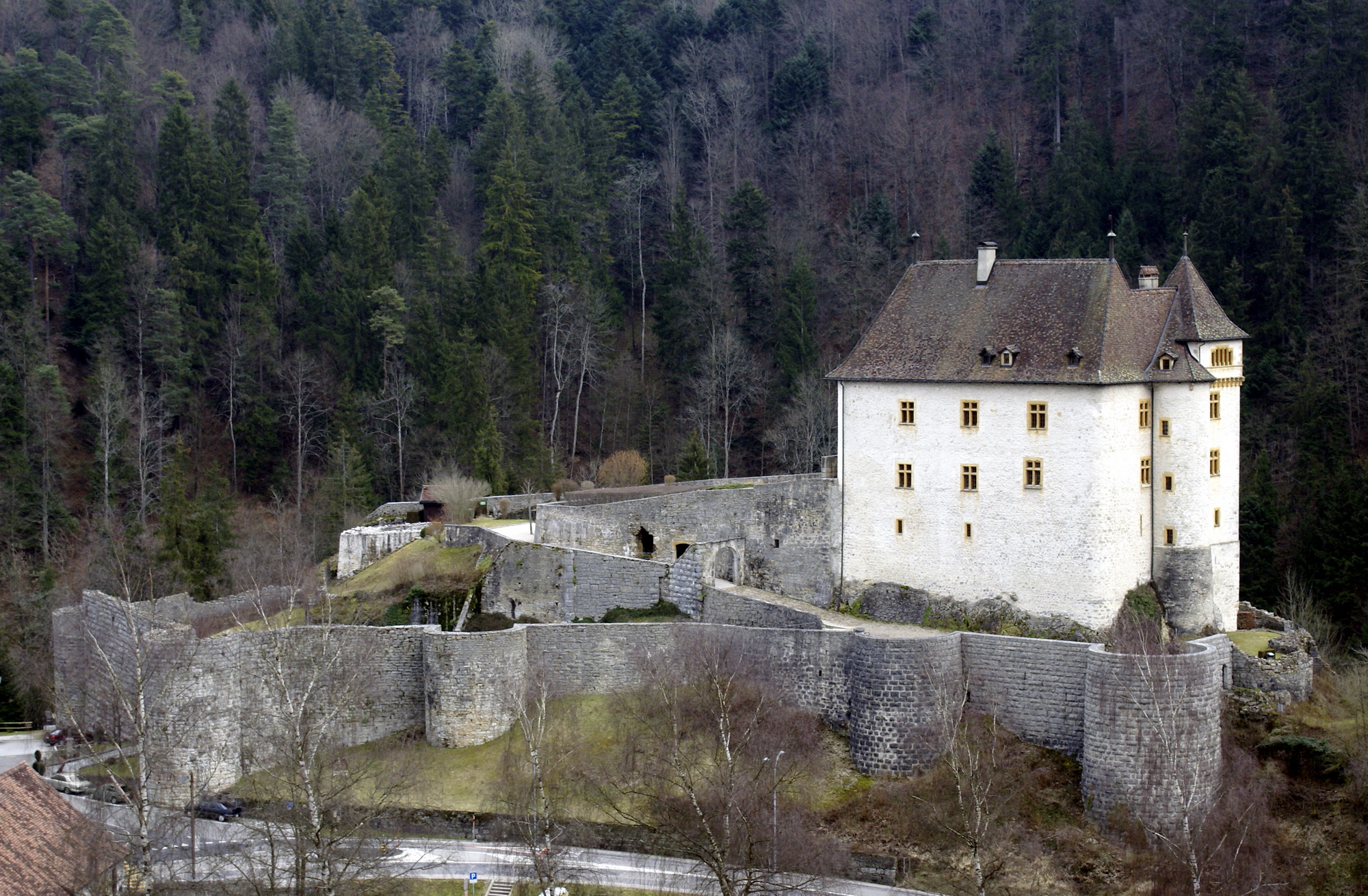 Valangin château