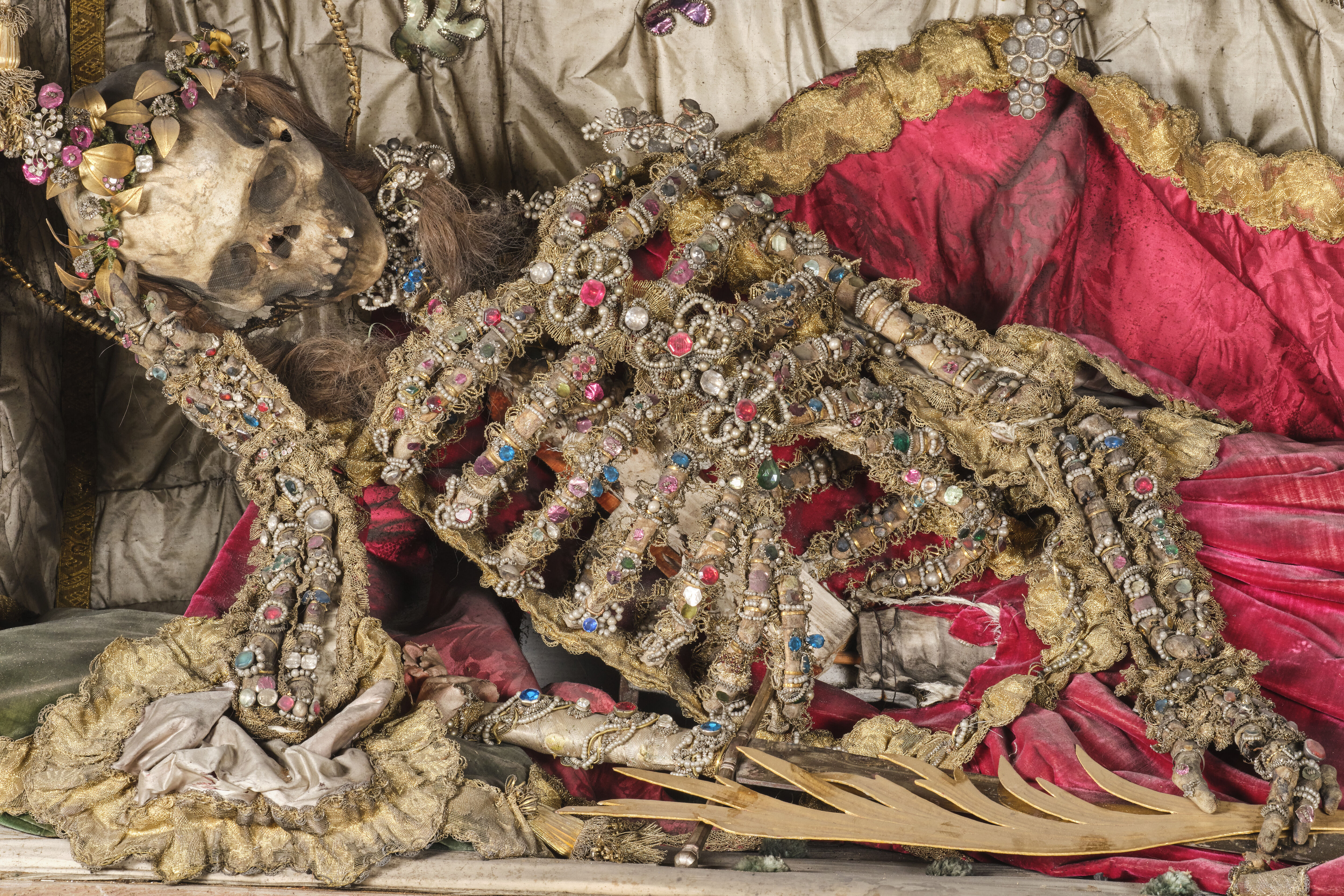 Gisant de saint Victorius