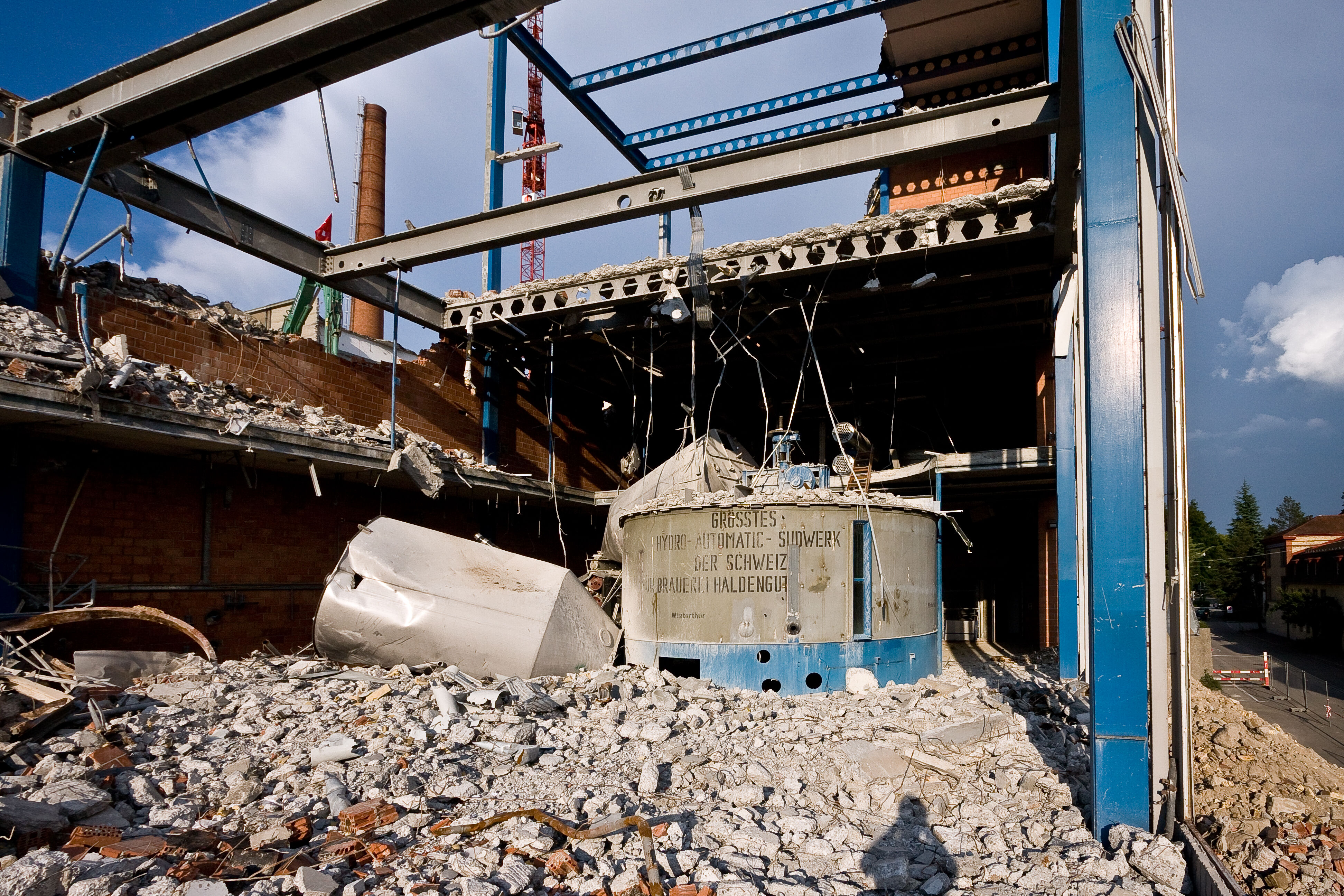 Abbruch Industriebetrieb Haldengut