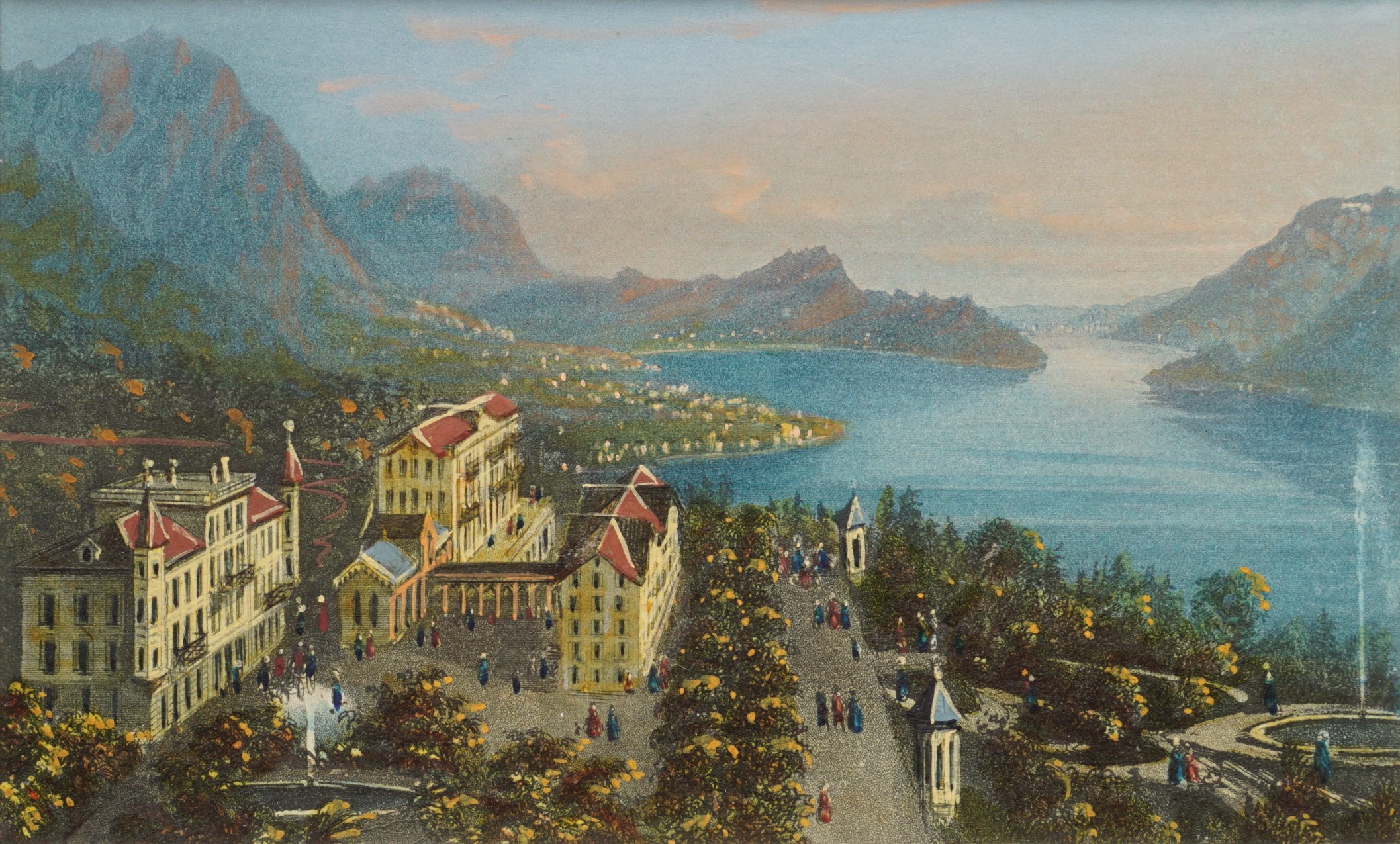Schöneck um 1880