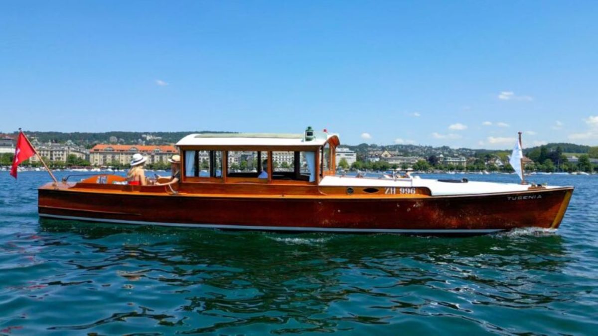 Das elektrische Salonboot TUGENIA (1904)