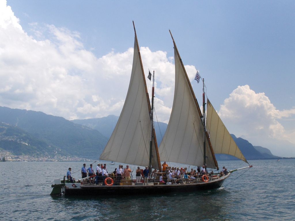 navire ouchy vaudoise lac léman patrimoine confrérie