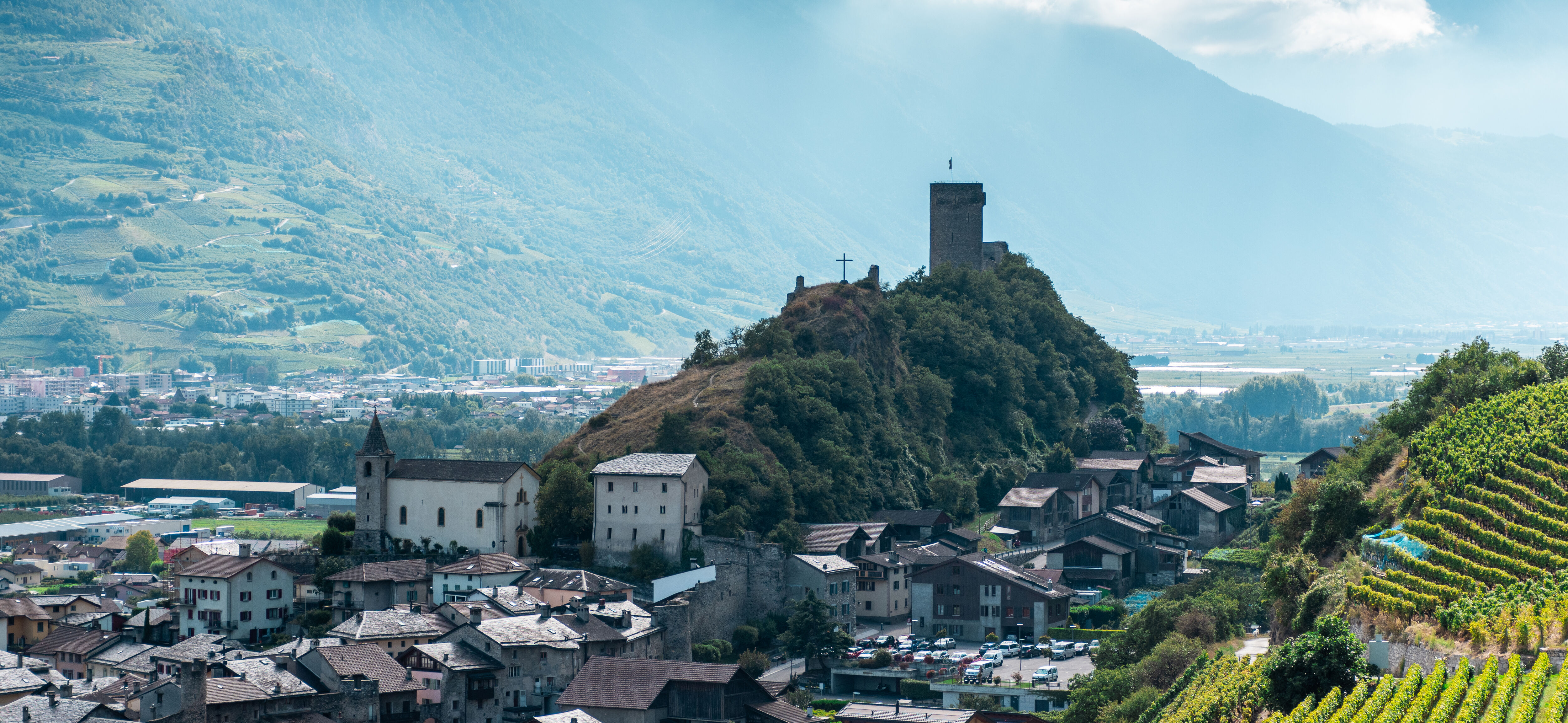 Le bourg de Saillon
