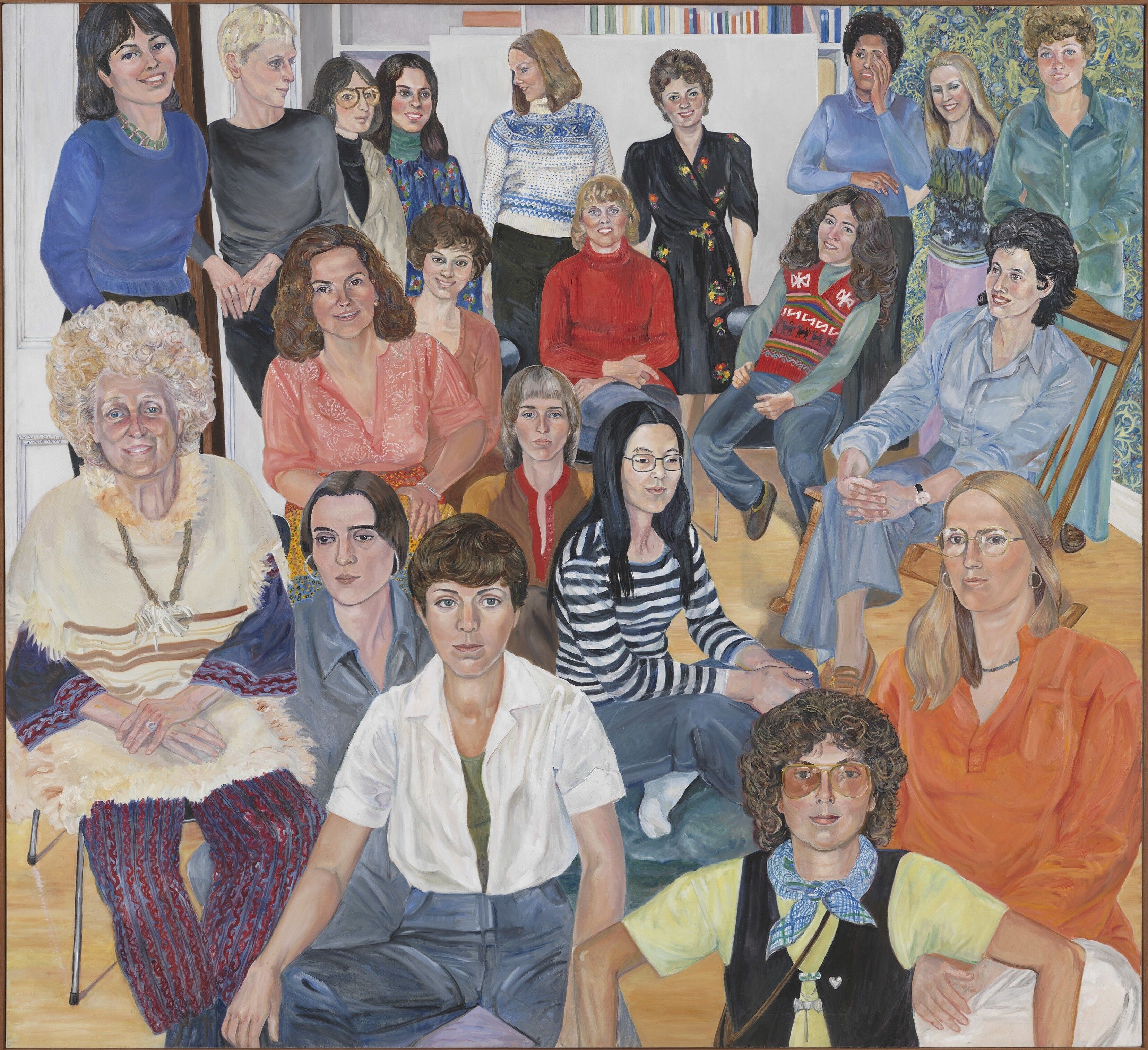 Sleigh, Sylvia, A.I.R. Group Portrait, 1977-1978 