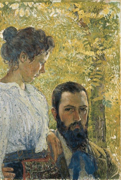 Giovanni Giacometti, Sera sull'Alper